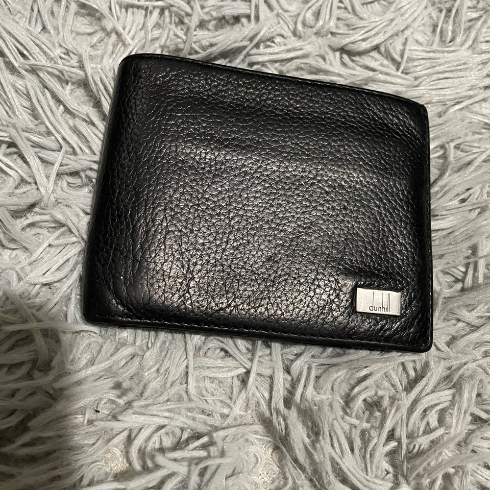Dunhill men wallet bifold/coin purse